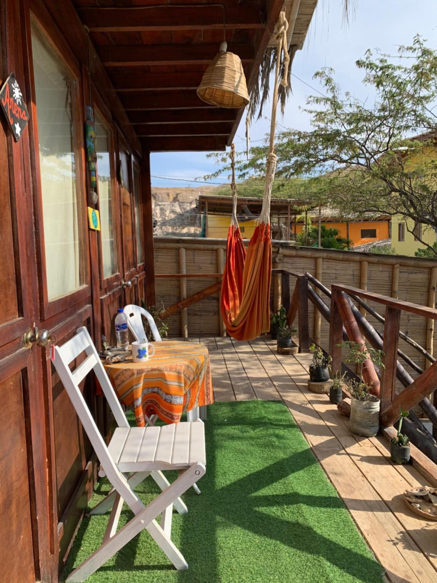 Wiracocha Hostal Máncora Exterior foto